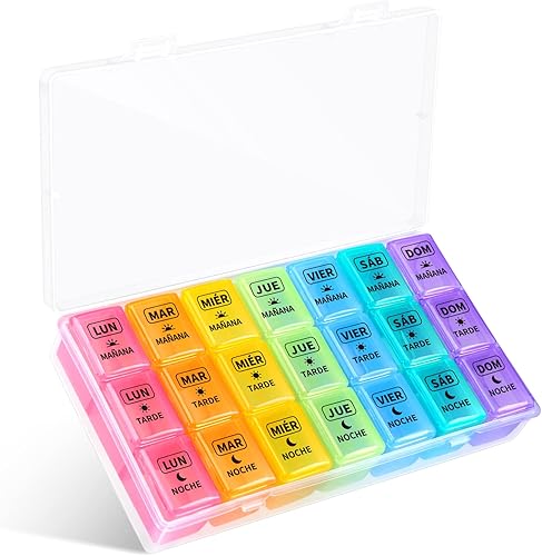 Pastillero Semanal Grande Mayores