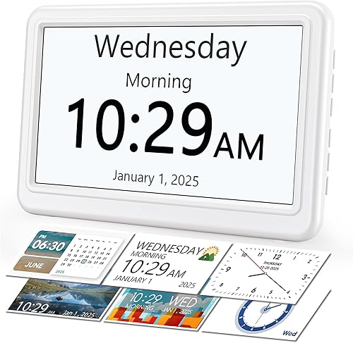 Reloj Calendario Ancianos